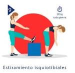 Estiramiento de isquiotibiales