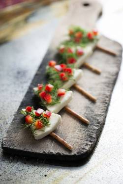 Aperitivo sano para Navidad