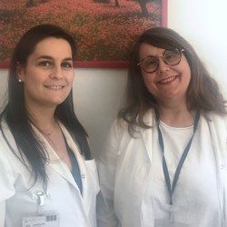 Lourdes Arochena González y Mar Fernández Nieto