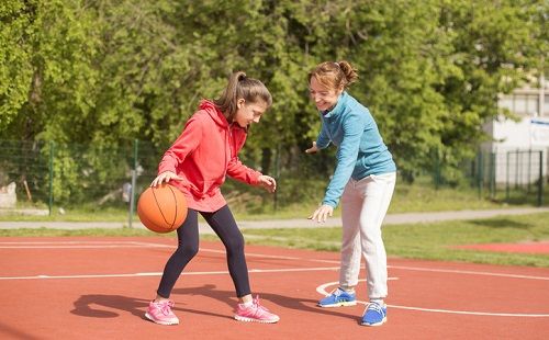 Los beneficios del baloncesto