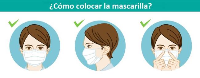 Cómo colocar la mascarilla para evitar el ojo seco y el vaho en las gafas