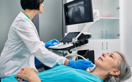 Eco-Paaf para diagnosticar nódulos tiroideos