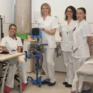 Equipo de enfermería del Hospital Quirónsalud San José