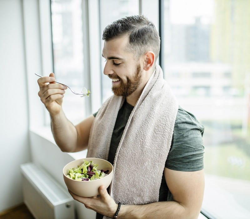 Mejorar la erección con una dieta y estilo de vida saludables