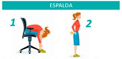 Estiramientos de espalda