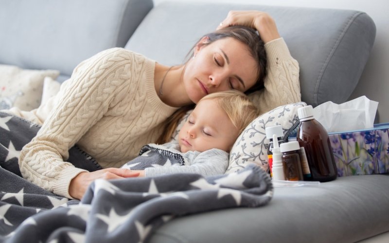 Laringitis y bronquiolitis en niños