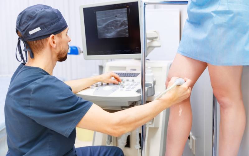 Láser para tratar varices