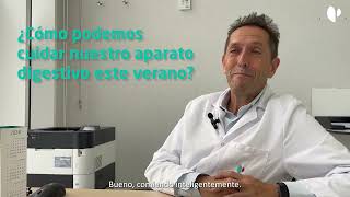 ¿Cómo podemos cuidar nuestro aparato digestivo este verano?