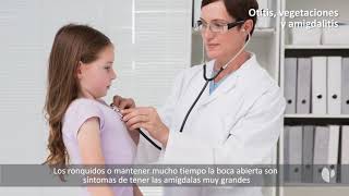 Otitis, vegetaciones y amigdalitis