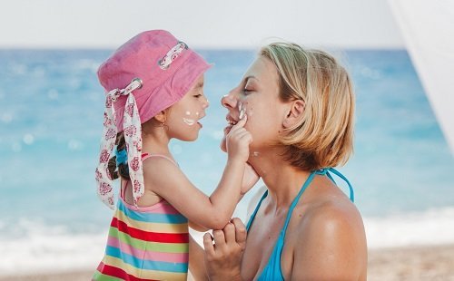 Mayor protección frente al sol con los niños