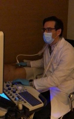 Durante la realización de la ecografía Doppler