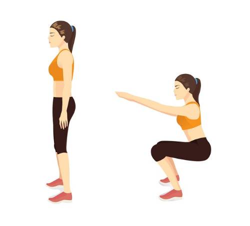 Ejercicio de sentadilla