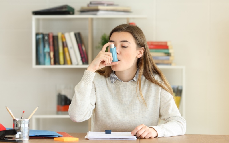 Cómo usar el inhalador