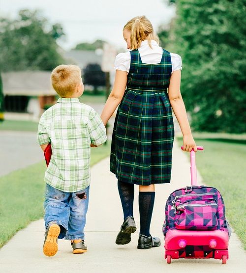 Uso adecuado de la mochila para el cole